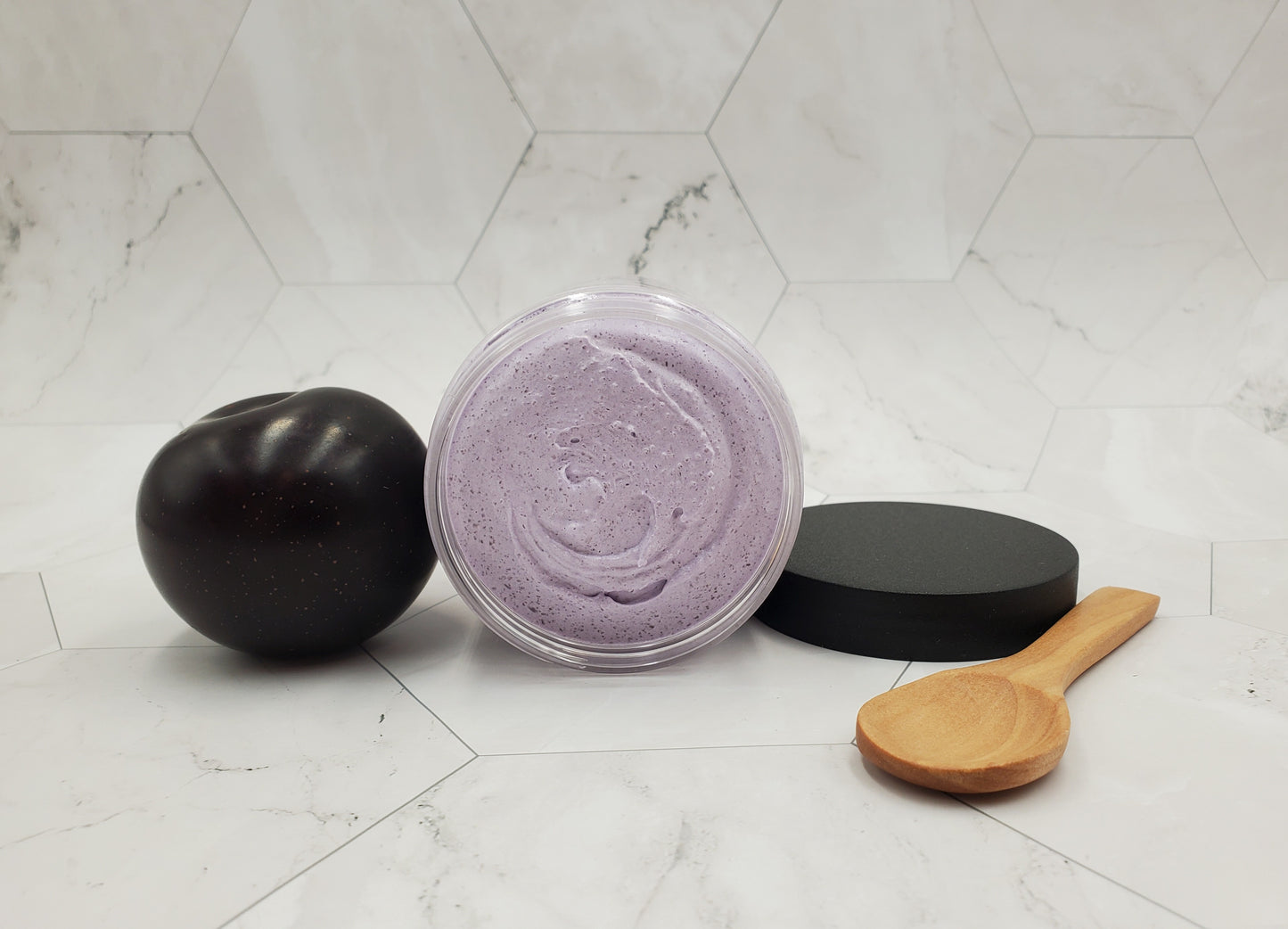 Cashmere & Plum Whipped Foaming Sugar Scrub