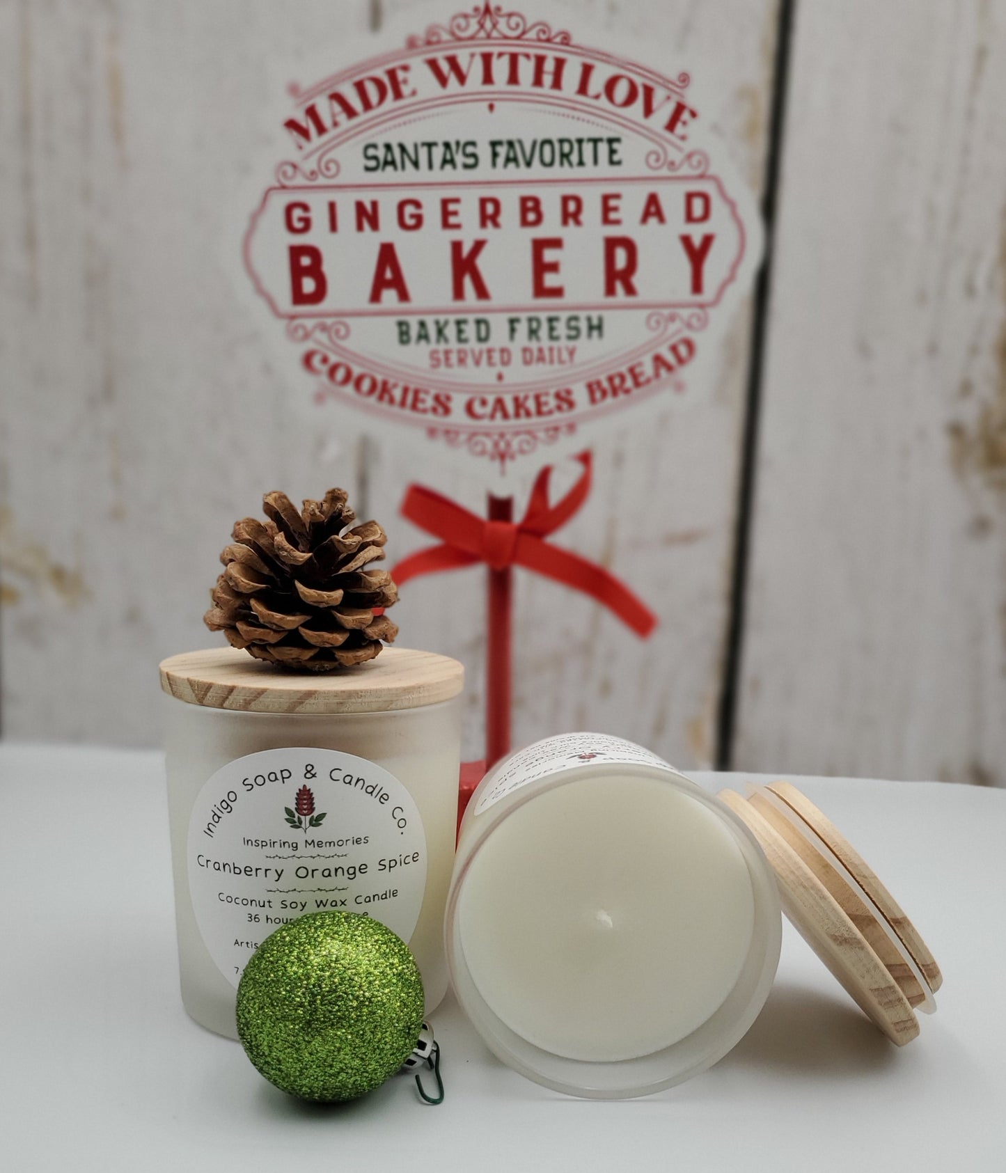 Orange & Cranberry Spice Candle