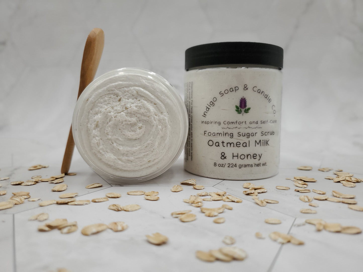 Oatmeal Milk & Honey Foaming Sugar Scrub