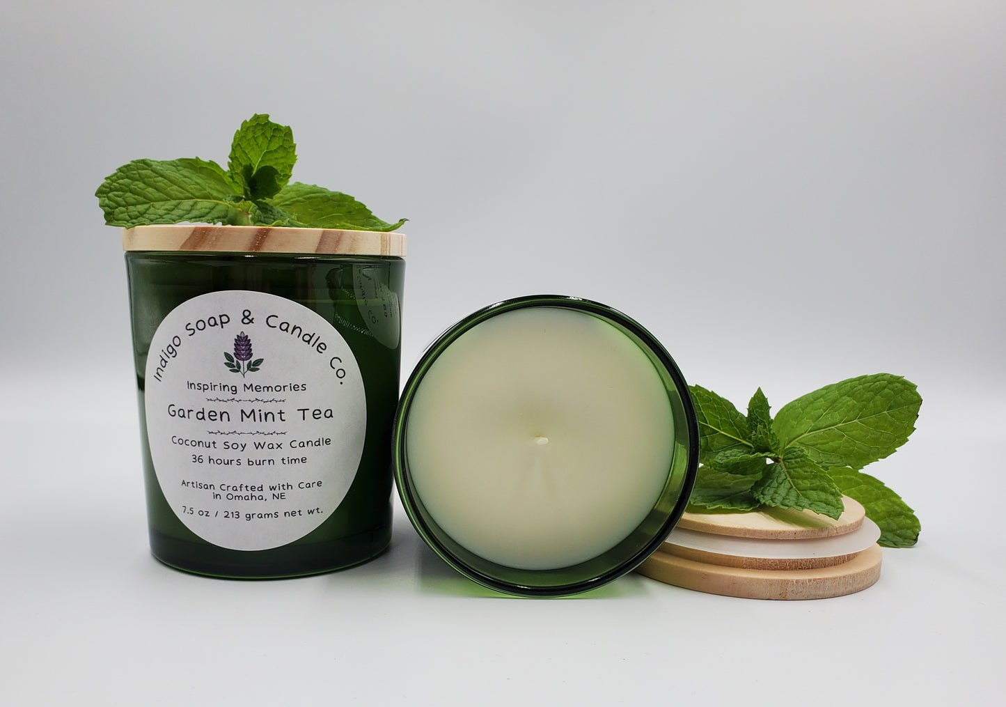 Garden Mint Tea Candle
