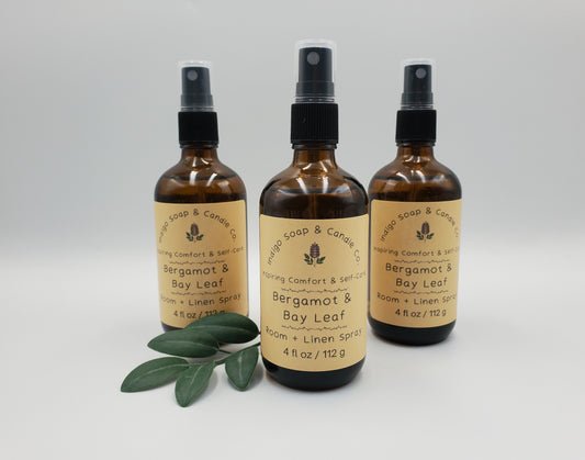 Bergamot & Bay Leaf Room & Linen Spray