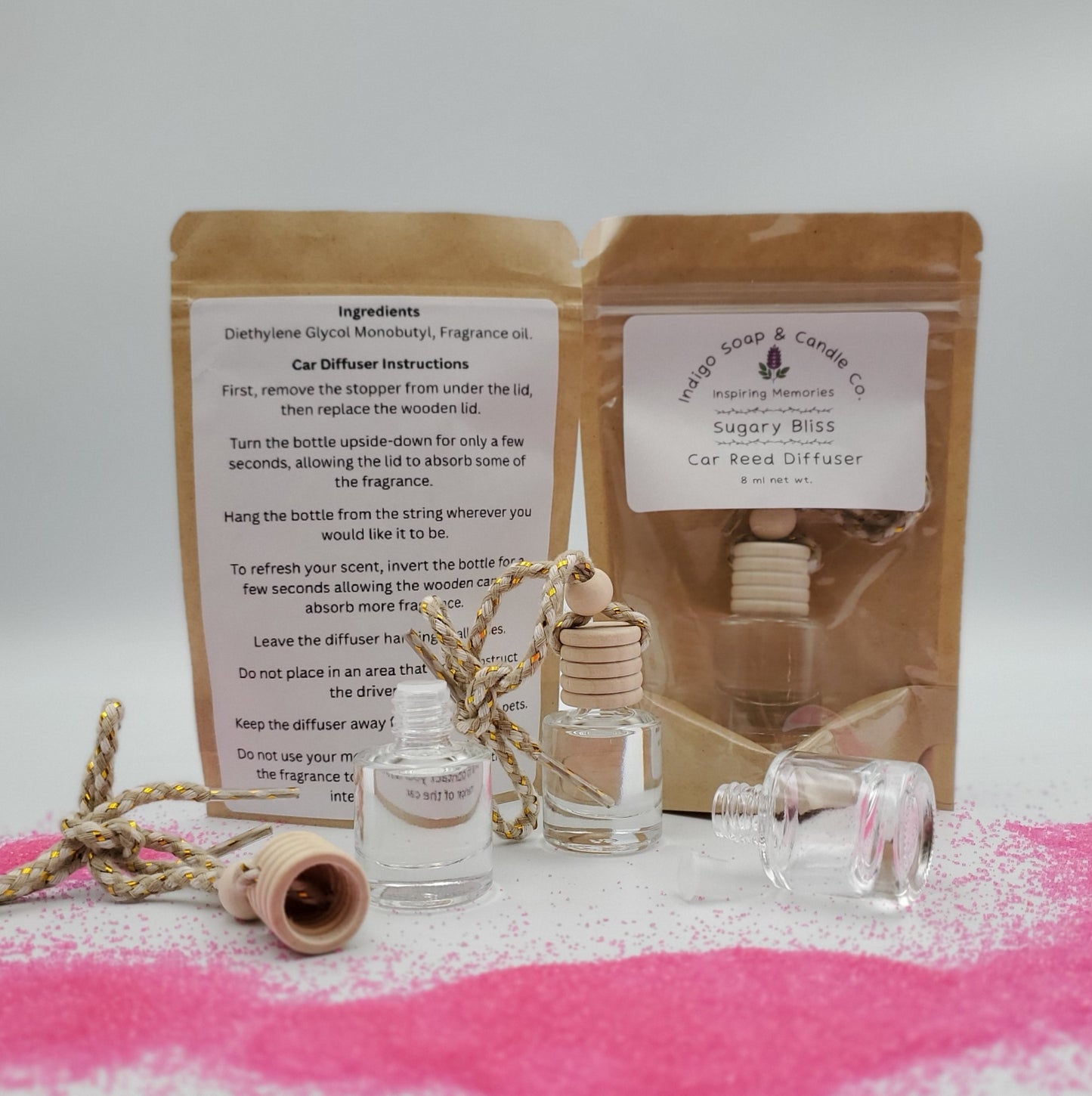 Pink Sugary Bliss Car Diffuser