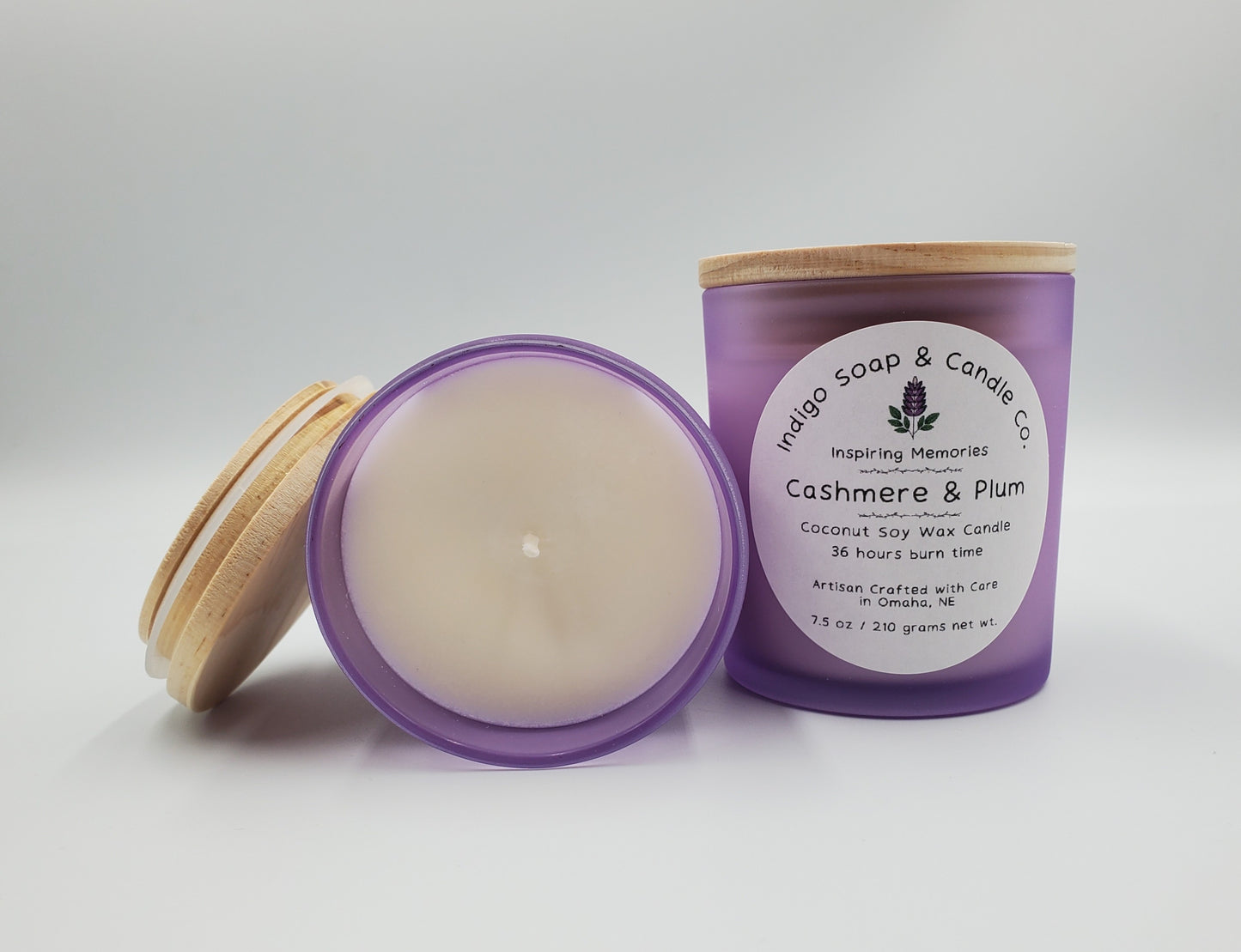 Cashmere & Plum Candle
