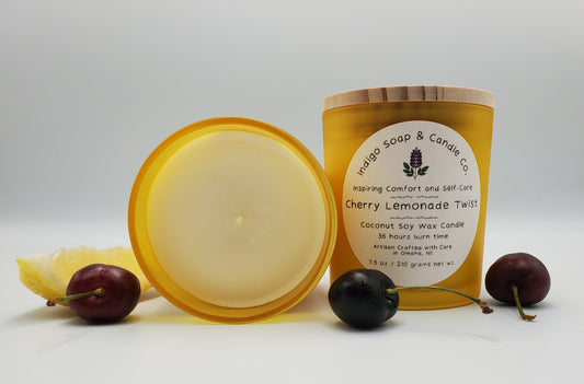 Cherry Lemonade Twist Coconut Soy Wax Candle