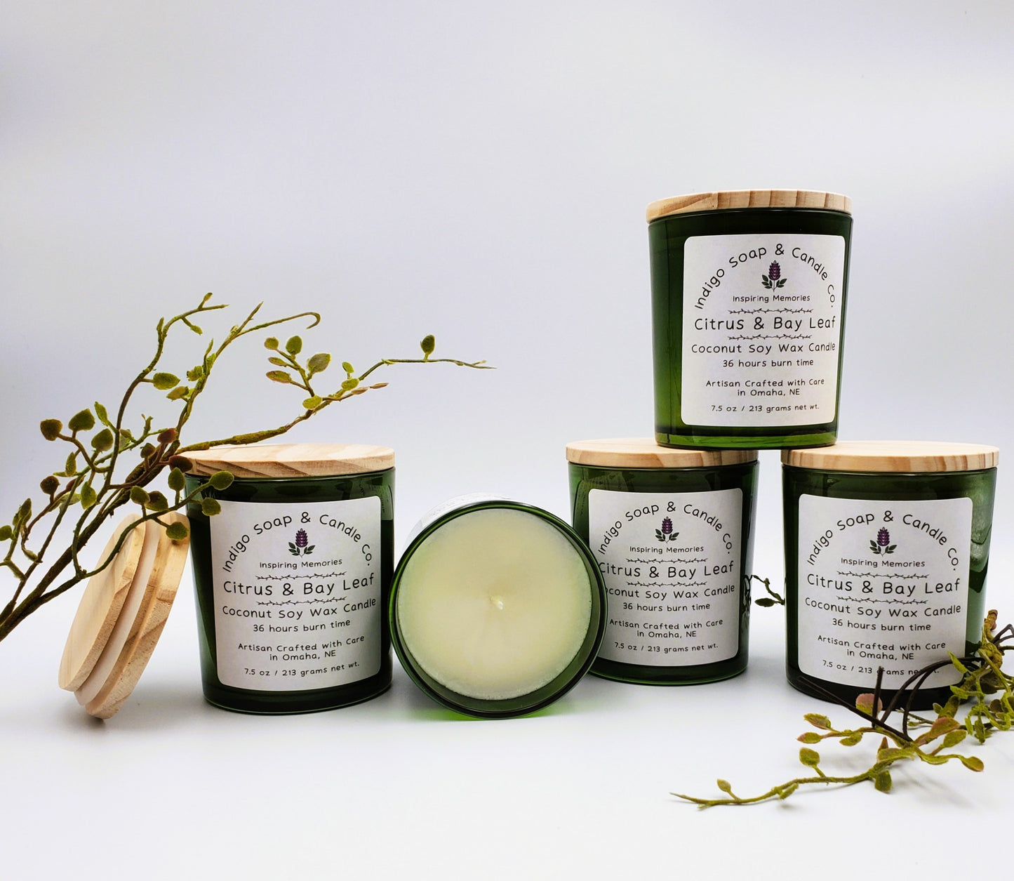 Bergamot & Bay Leaf Candle