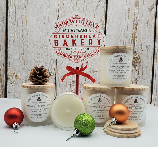 Orange & Cranberry Spice Candle