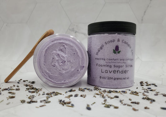 Lavender Foaming Sugar Scrub