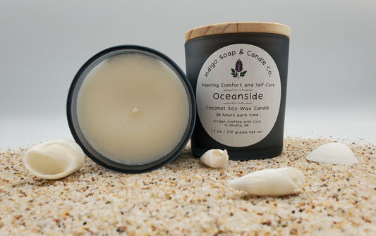 Oceanside Coconut Soy Wax Candle