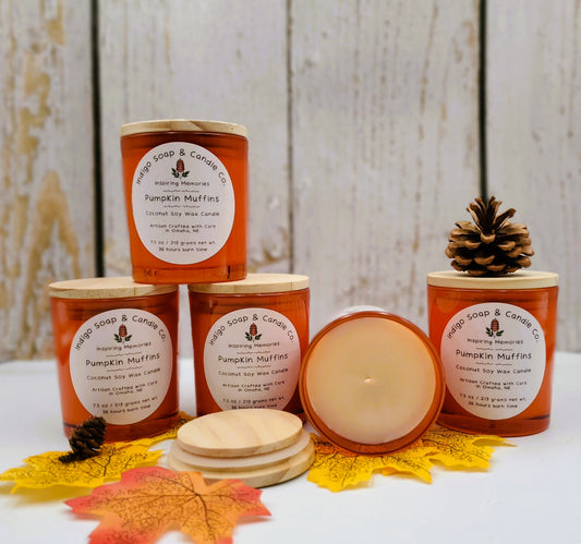 Pumpkin Muffins Candle