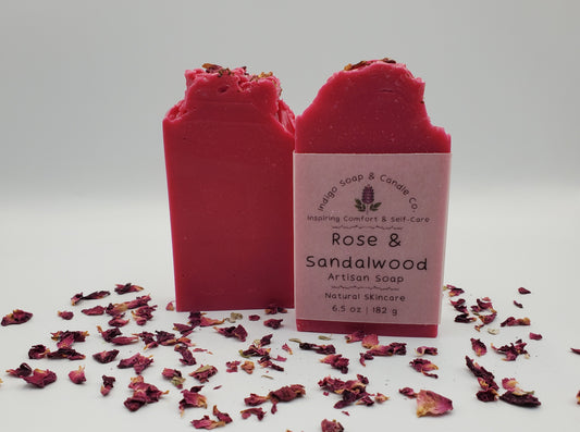 Rose & Sandalwood Artisan Soap