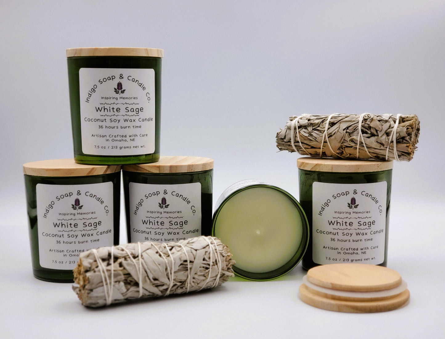 White Sage Candle