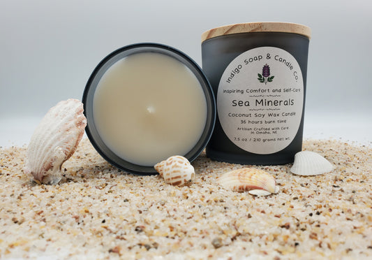 Sea Minerals Coconut Soy Wax Candle