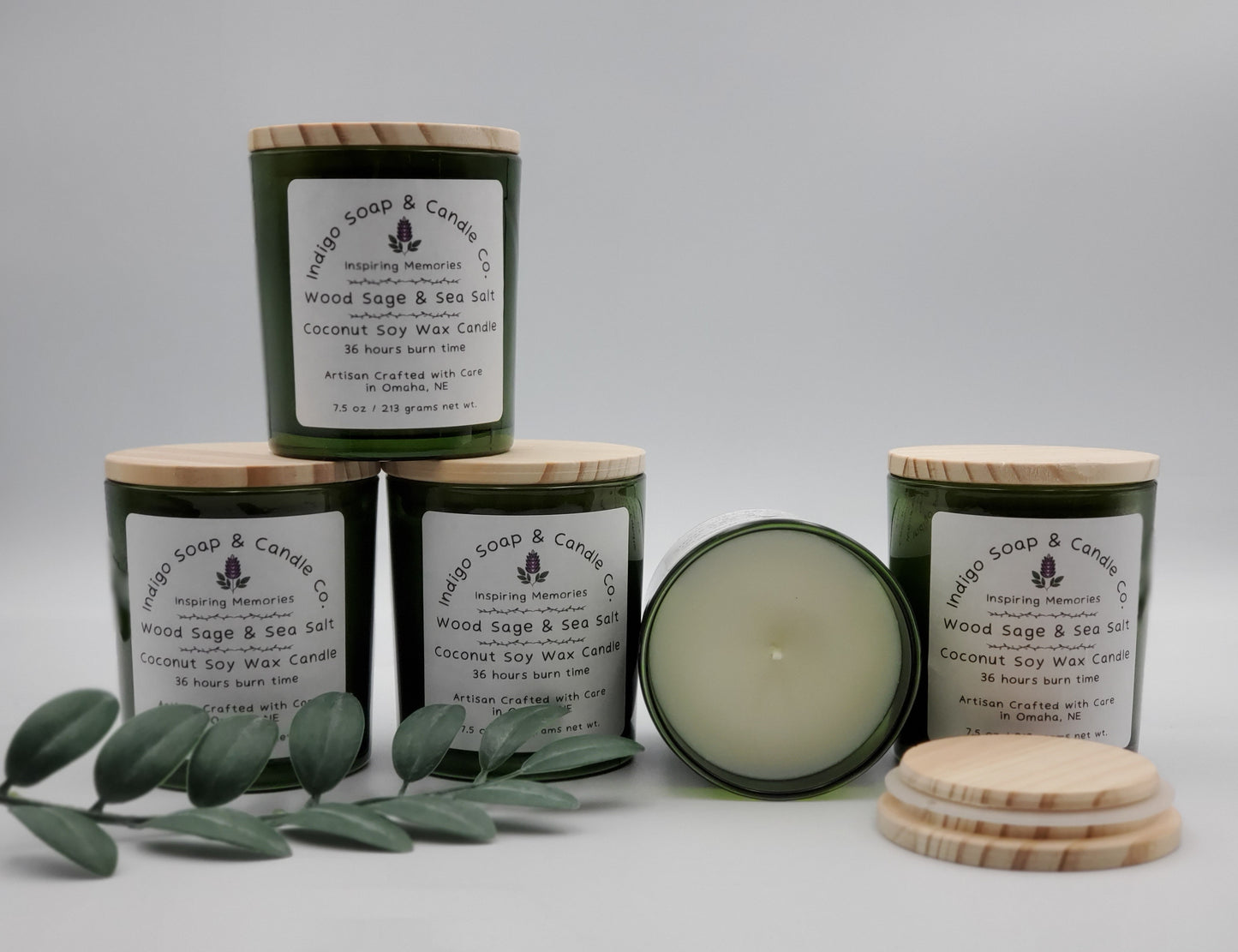 Wood Sage & Sea Salt Candle