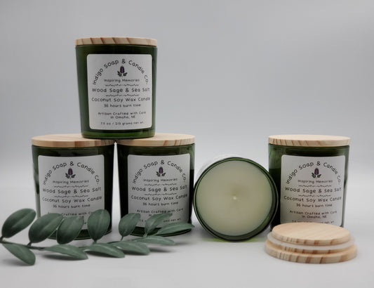 Wood Sage & Sea Salt Candle