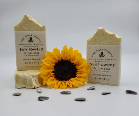 Sunflowers Artisan Soap